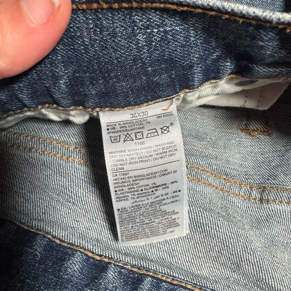 Old Navy Men's Light Blue Straight Jeans